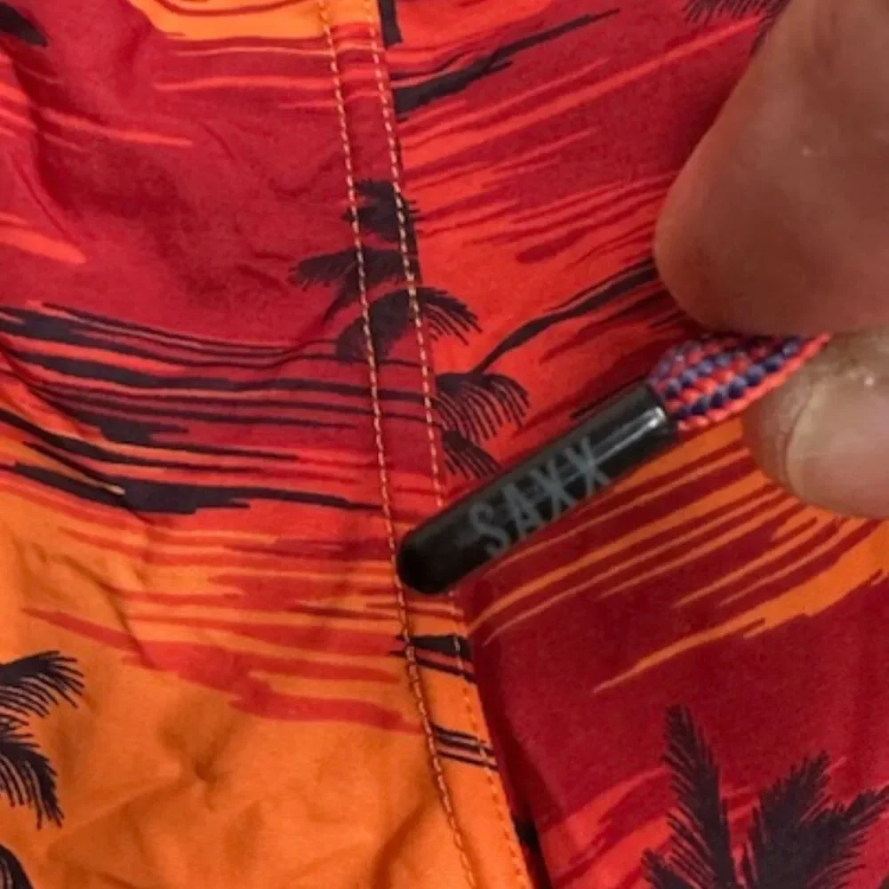 Saxx‎ Cannonball 2in1 Men's Hybrid Shorts / Swim Trunks Color Sunset in Size XL